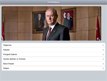 Tablet Screenshot of devletbahceli.com